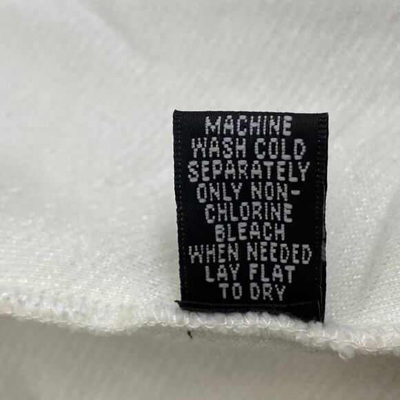 Company Ellen Tracy Snap Close White Knit Sweater Jacket Coat NWT Draw String XL - Picture 12 of 15